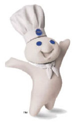 A happy (much youger) Mr. Doughboy