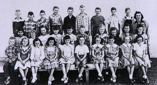 The 1949 Big Valley 33d grade class